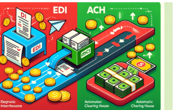 Difference in EDI payments & ACH